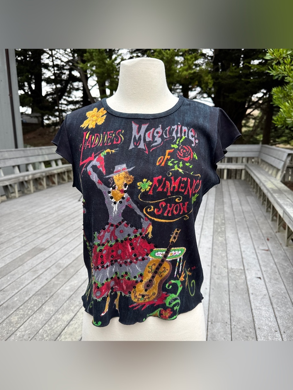 Y2K Graphic Top